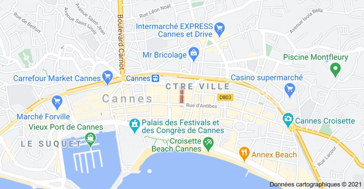 Hoche Cannes Centre "Palais - Croisette - Beach" Екстер'єр фото